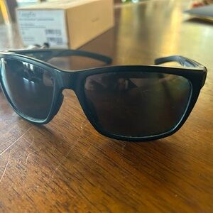 Smith polarized matte black “ Longfin” black lens sunglasses - chroma pop